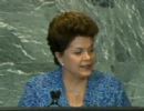 Dilma discursa na Assembleia da ONU