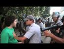 Reprter da TV Folha e manifestante so agredidos pela policia na marcha da Maconha