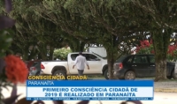 Primeiro Conscincia Cidad de 2019  realizado em Paranata