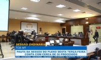 Pauta da sesso do pleno desta tera-feira conta com cerca de 50 processos