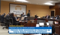 Prego para aquisio de produtos de cesta bsica continua suspenso em Nova Lacerda