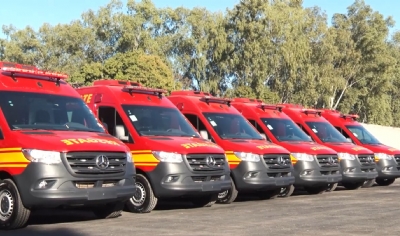 Governador entrega nova unidade e veculos para o Corpo de Bombeiros