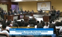 Tribunal pleno realiza sesso extraordinria nesta quinta-feira