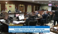 Pleno homologa medida cautelar envolvendo a secretaria de Sade de Cuiab