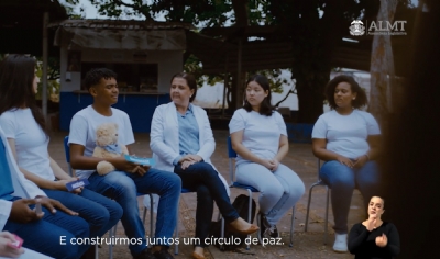 ALMT e TJMT esto estimulando a pacificao social atravs de Crculos de Paz nas escolas; conhea