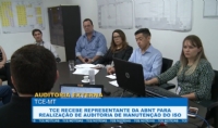 TCE recebe representante da ABNT para realizao de auditoria de manuteno do ISO