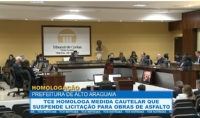 TCE homologa medida cautelar que suspende licitao para obras de asfalto em Alto Araguaia