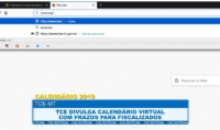 TCE divulga calendrio virtual com prazos para fiscalizados