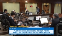 Pleno do Tribunal de Contas se rene nesta tera-feira para julgar cerca de 40 processos