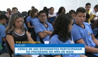 Cerca de 600 estudantes participaram do programa TCEstudantil no ms de maio