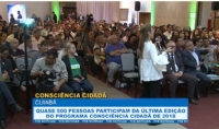 Quase 500 pessoas participam da ltima edio do programa Conscincia Cidad de 2018