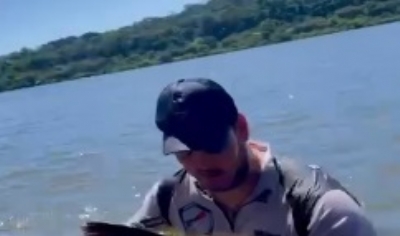 OD - Cirurgio pesca piraba gigante no Rio Juruena, regio norte de Mato Grosso 3