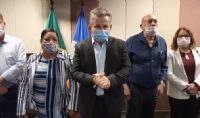 Governador recebe prefeitos e anuncia reforma do Hospital Regional de Barra do Bugres