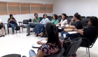 Tutores do curso de EAD Cidadania e Controle Social se renem para uma avaliao final dos trabalhos