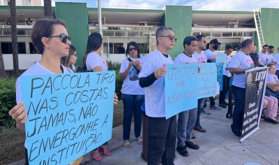 OD - Tia de Paccola pede que manifestao seja pacfica