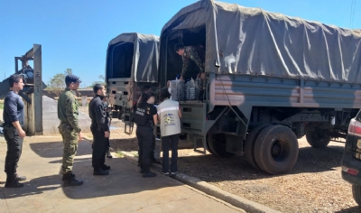 PF incinera mais de 2 toneladas de cocana pura e pasta base em Cuiab