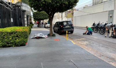 Casal de namorados  morto a tiros na frente de prdio de luxo perto da avenida do CPA