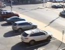 Flagrante: mulher derruba prdio ao bater o carro durante perseguio