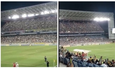 Cuiab bate recorde de pblico na Arena Pantanal no empato com o So Paulo e supera duelo contra o Palmeiras em 2018 2