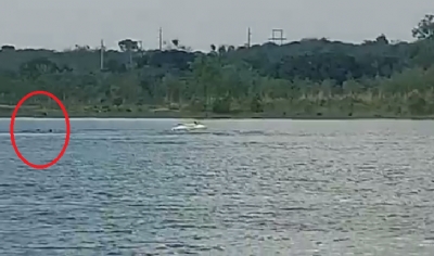 Irmo filmou momento que homem se afogada na Lagoa Trevisan