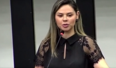 Michelly Alencar discursa sobre caso Paccola na cmara