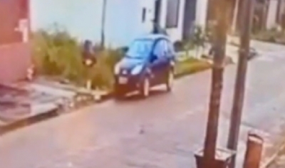 Vdeo mostra suspeito fugindo aps roubar carro e atirar em advogado criminalista