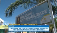 Tribunal de Contas de Mato Grosso apresenta reduo nos consumos de gua e energia