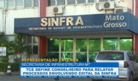 TCE define conselheiro para relatar processos de edital da Sinfra