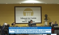 TCE emite parecer prvio favorvel  aprovao das contas da prefeitura de Barra do Garas