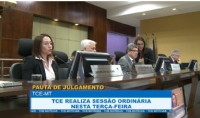 TCE realiza sesso ordinria nesta tera-feira