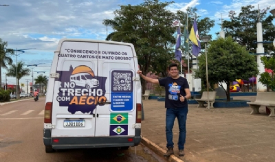 De forma indita, Acio Rodrigues percorre Mato Grosso de motorhome: 